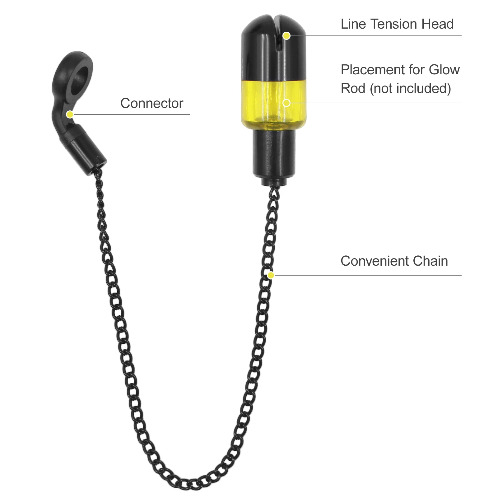 Рыболовная цепь свингера сигнализатор поклевки вешалка рыболовные снасти |