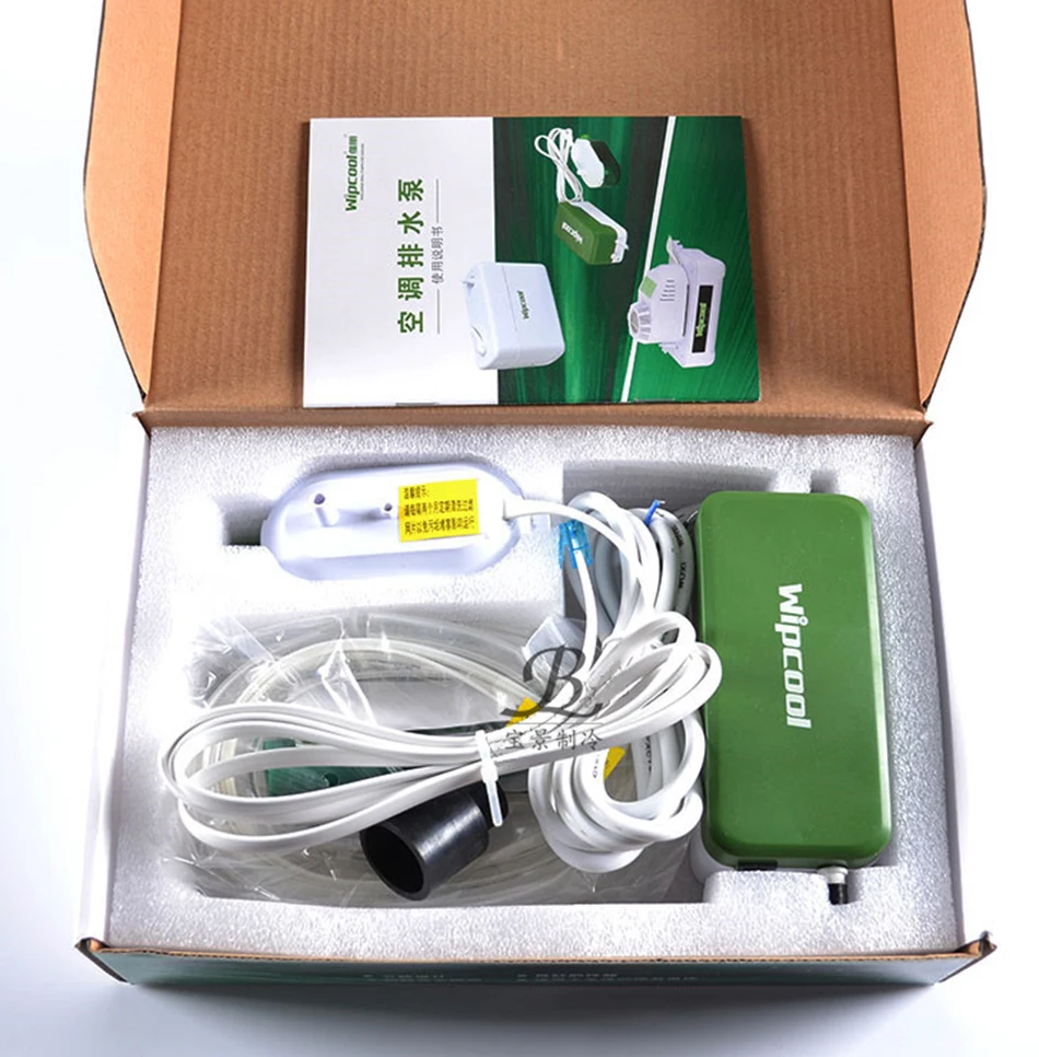 Дренажный кондиционер мини-слив горизонтальный полуоткрытый с одним