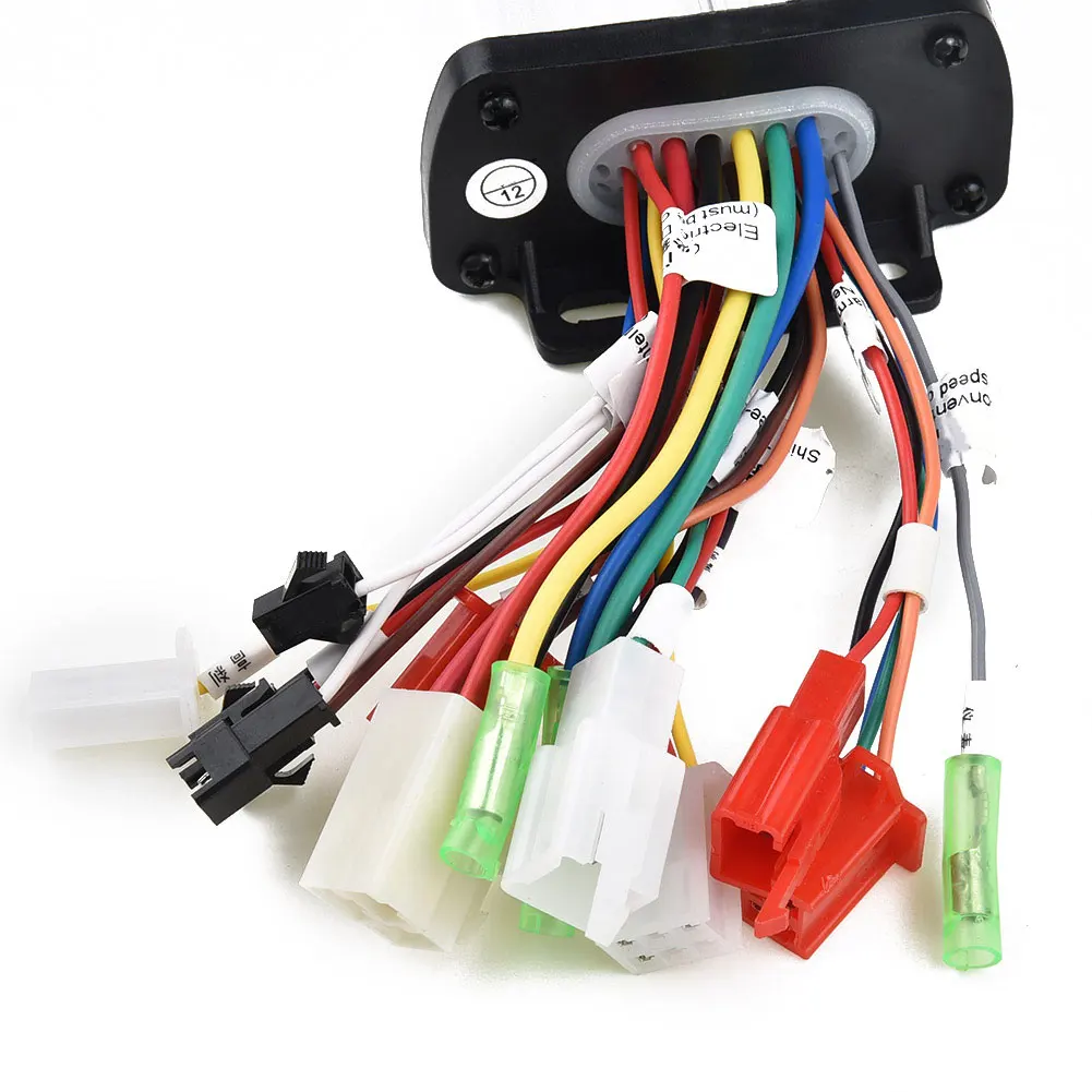 

36V/48V 350W Brushless Controller 6 Tubes for Scooter Electric Bicycle Motor Intelligent Dual-mode Brushless DC Controller