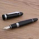 JINHAO 159 яркая черная перьевая ручка, новый спиральный закрученный наконечник