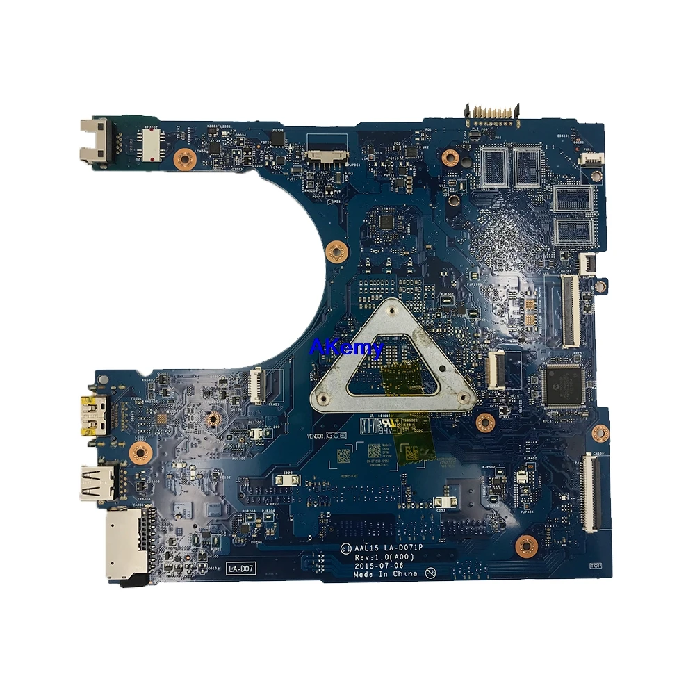 CN-0RV4XN RV4XN I7-6500U для Dell INSPIRON 15 5559 материнская плата для ноутбука AAL15 LA-D071P REV: 1,0(A00) Материнская плата