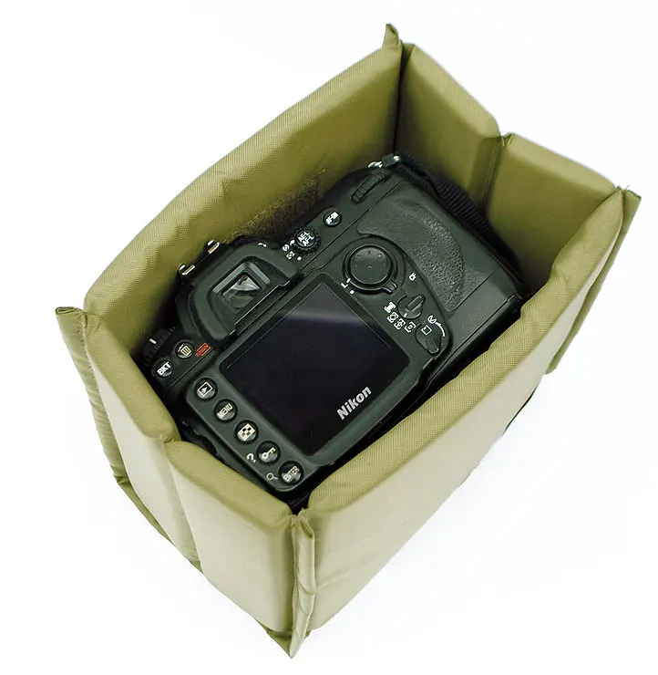 Roadfisher маленькая Водонепроницаемая складная сумка для камеры вставка
