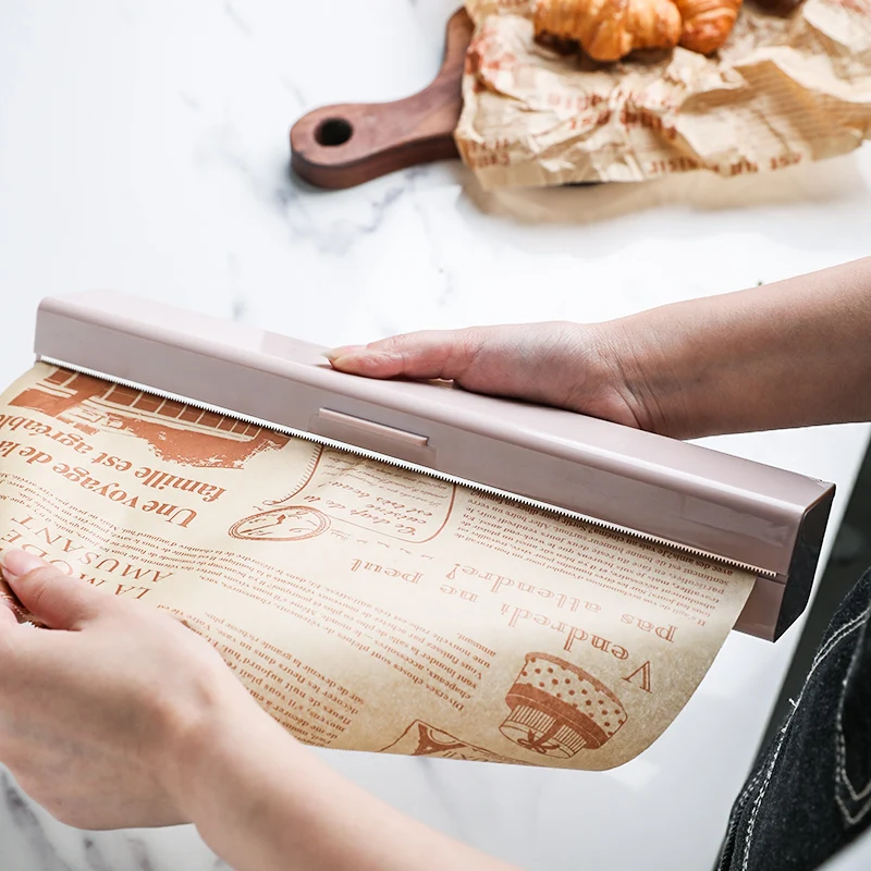 Диспенсеры для пластиковой обертки пленка свежести Размотка резка бумаги