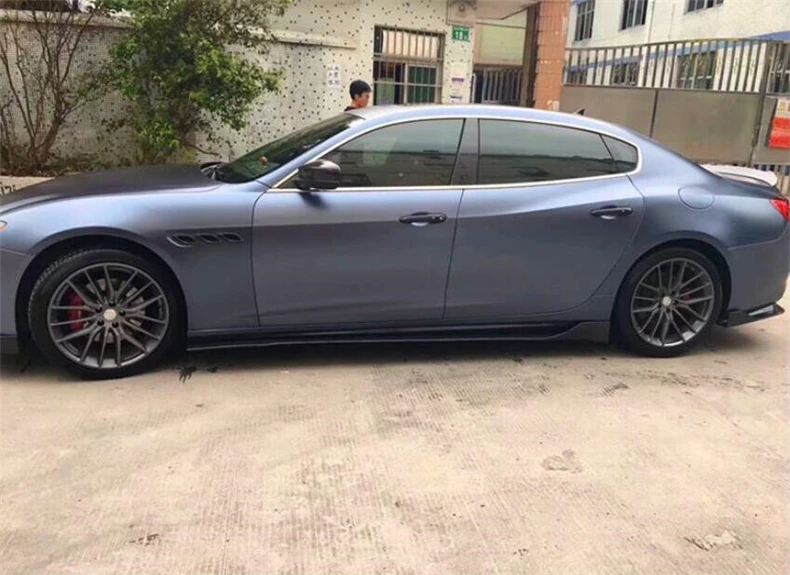 Передняя Задняя сторона юбка выступ Спойлеры для Maserati Quattroporte 2018 2019 2020 бампер