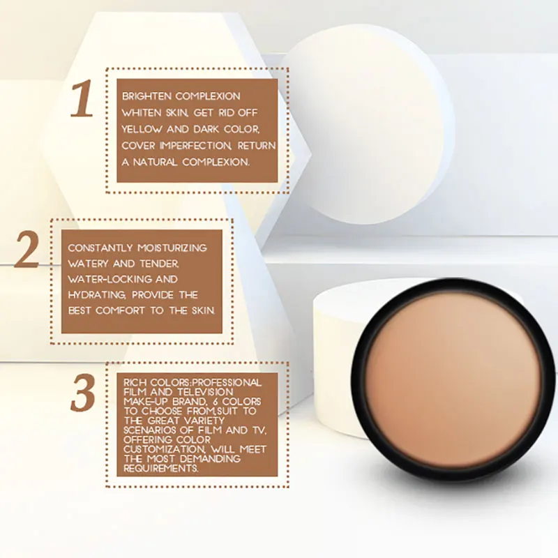 Консилер STARWAY палитра Восстанавливающая увлажняющая долговечная для макияжа