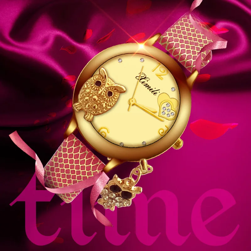 Новинка 2020 Роскошные модные женские кварцевые наручные часы Стразы с подвеской