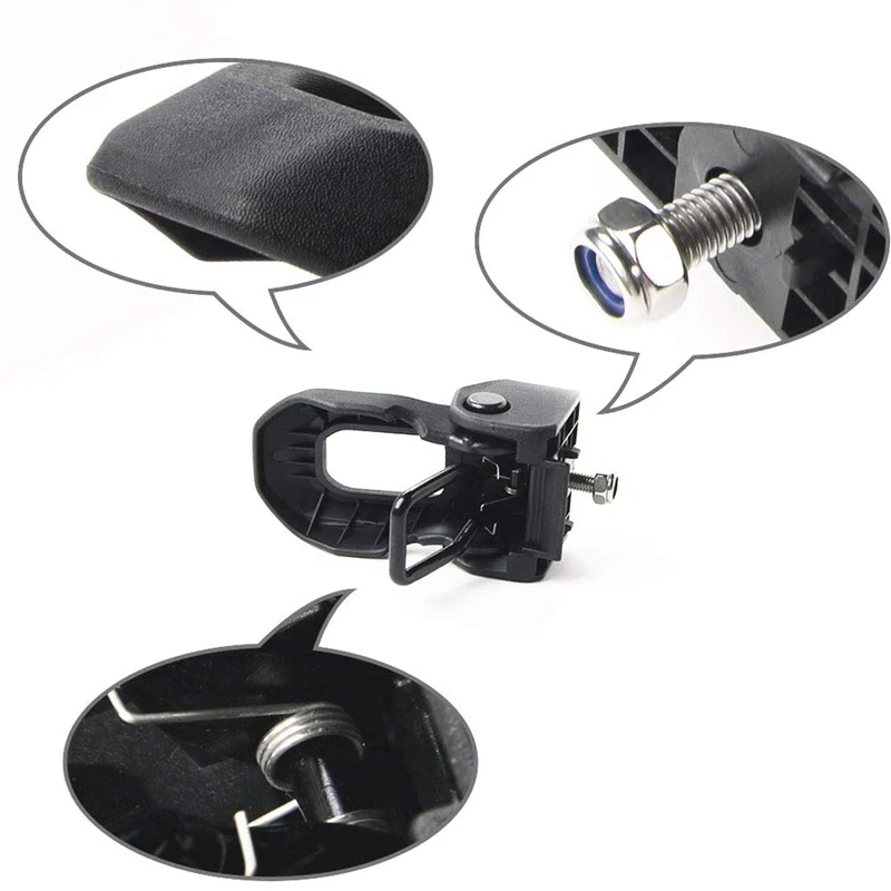 Защелка капота защелка для 2007-2019 Jeep Wrangler Jk Jl