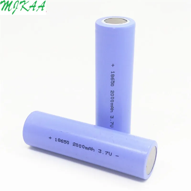 18650 2000mAh 3 7 v литий ионный фиолетовый литиевый перезаряжаемый аккумулятор для