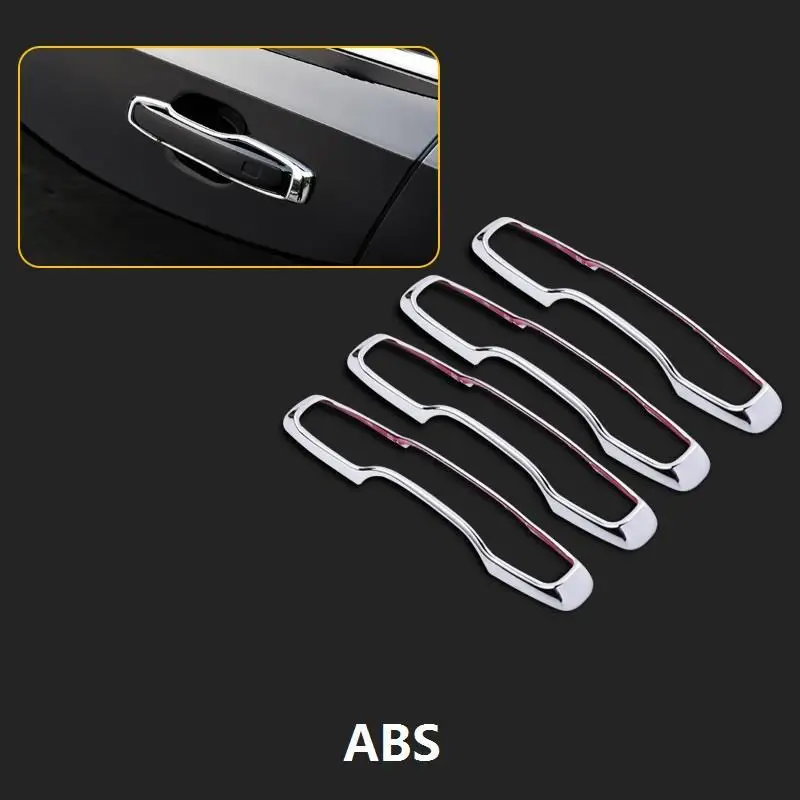 Automobile Modified Chromium Body Trunk Rear Panels Foot Pedal Exterior Sticker Strip Modification Covers 18 19 FOR Volvo S90 | Автомобили