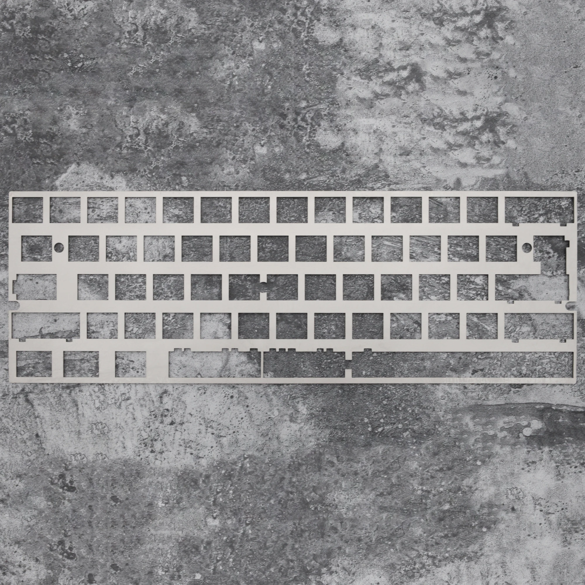 Alps matias 60% пластина из нержавеющей стали механическая клавиатура поддержка xd60 xd64