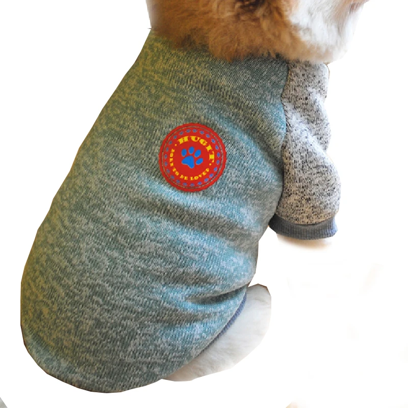 Милый Рождественский свитшот для домашних питомцев зимняя с вышивкой одежда