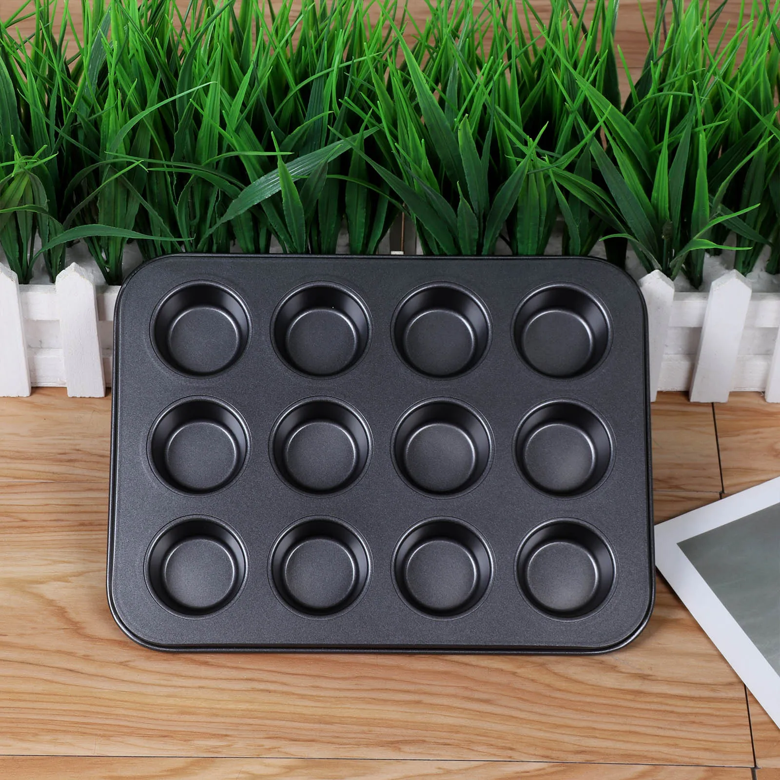 Чашки черный кекс противень для выпечки тортов антипригарная углеродистая сталь