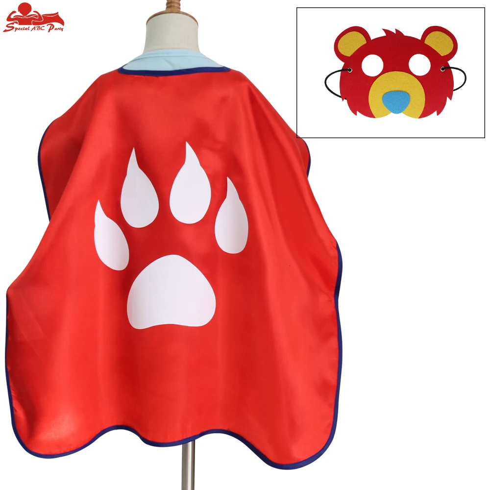 Специальная одежда для детей 3-7 лет выступлений в детском саду плащ с