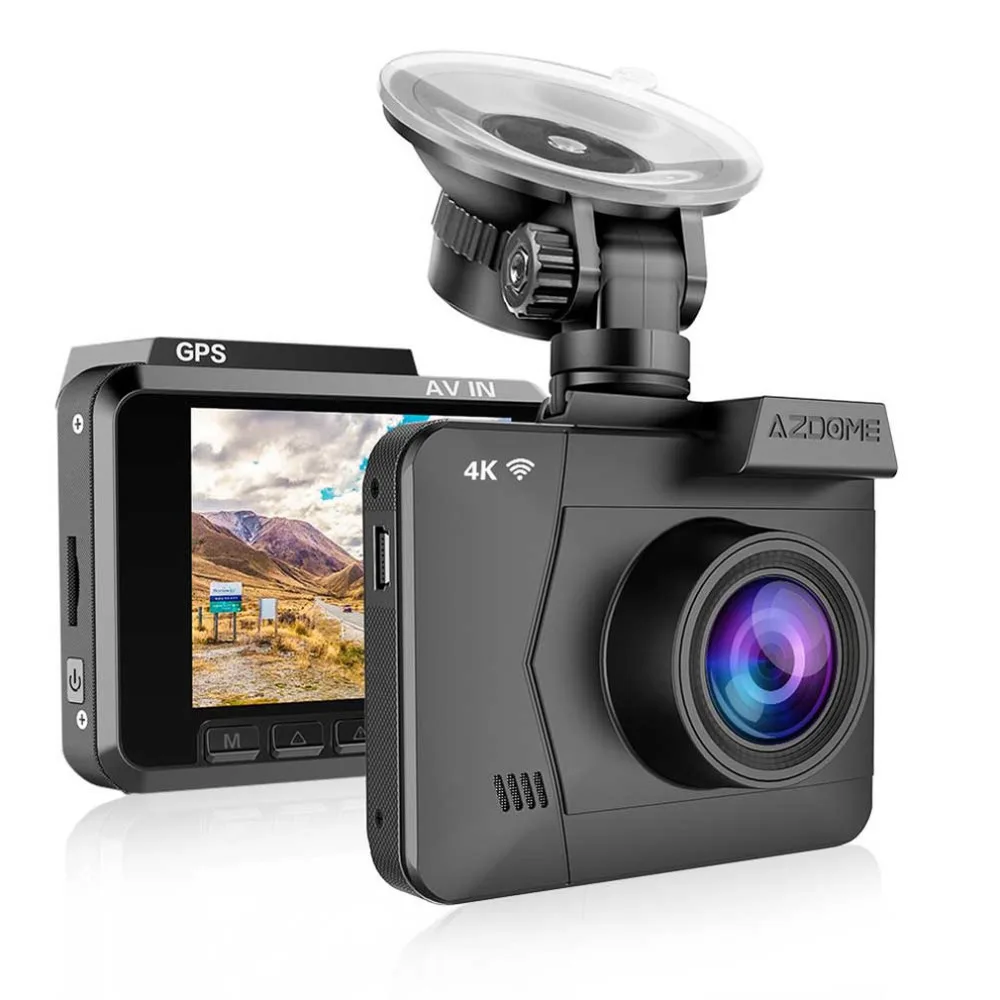 AZDOME M06 G-sensor 4K Ultra 2160P Wifi Dash Cam Dvrs Car Camera With WiFi/GPS Night Vision 24 Hours Parking Monitor