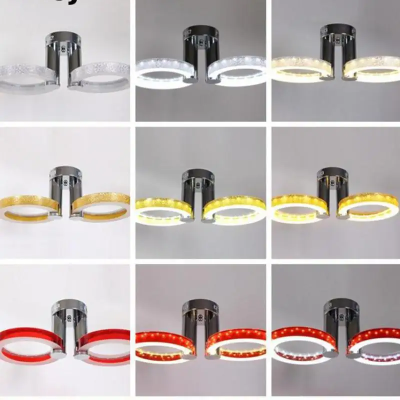 

NEW LED Acrylic Chandelier with 5 lights AC100-240V Children Room Lamps Chandelier Led Lights For Home Crystal Lamp