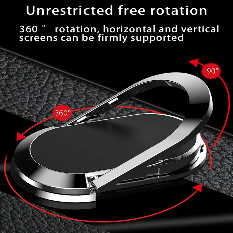 Luxury Leather Silicone Magnetic Holder Phone Case For Huawei Honor V 30 20 10 9 8 X C P30 P20 Pro Lite Ring Bracket Cover Coque