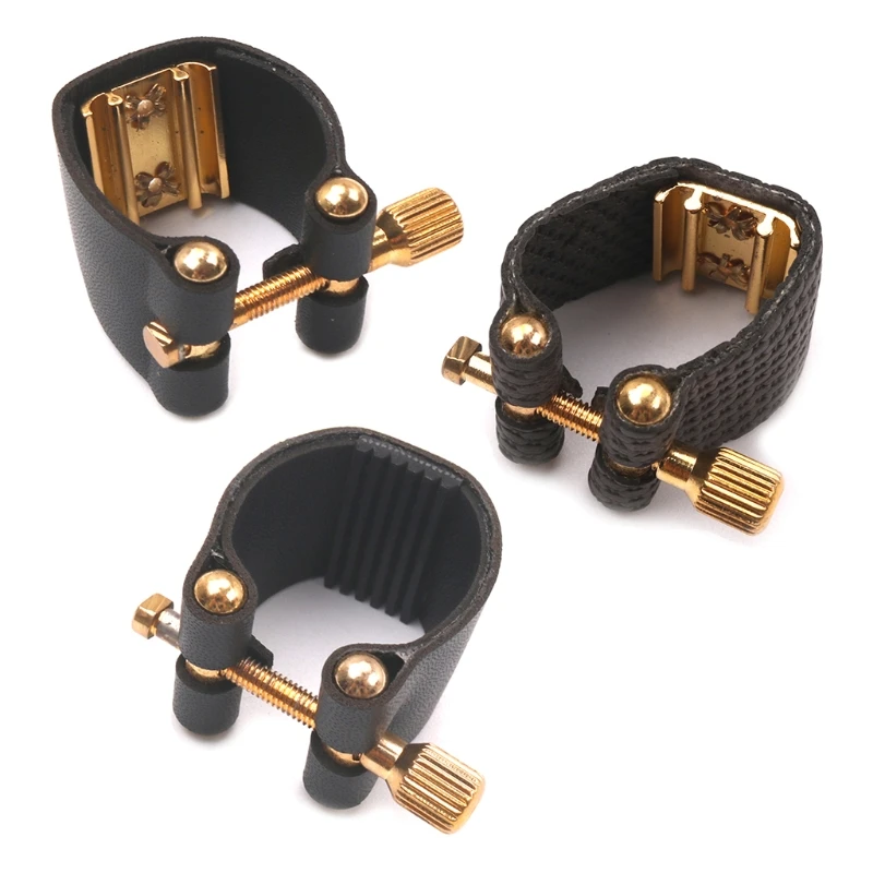 

1Pc Alto Sax Ligatures Fastener Durable for Saxophone Rubber Mouthpiece Parts Accessories
