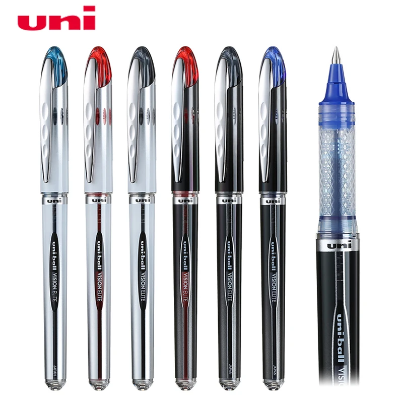 

UNI UB-205/UB-200 Water-based Signature Pen VISION Large-capacity Straight Liquid 0.5mm/0.8mm Bullet Head with Changeable Core