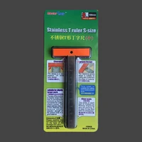 master tools 09977 stainless t ruler small size 100mm