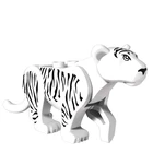 Детский конструктор Белый Тигр, большой размер