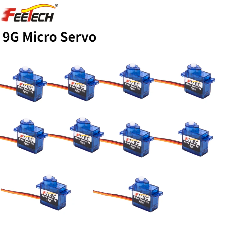 10 шт. мини-Сервоприводы для радиоуправляемого вертолета г