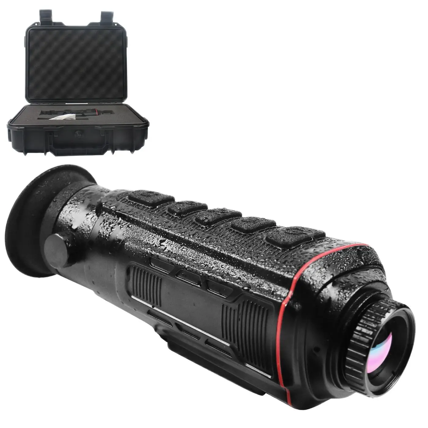

Portable Monocular Type Handheld Infrared Thermal Imaging Night Vision Sight Scope Outdoor Hunting and Security Detector Camera