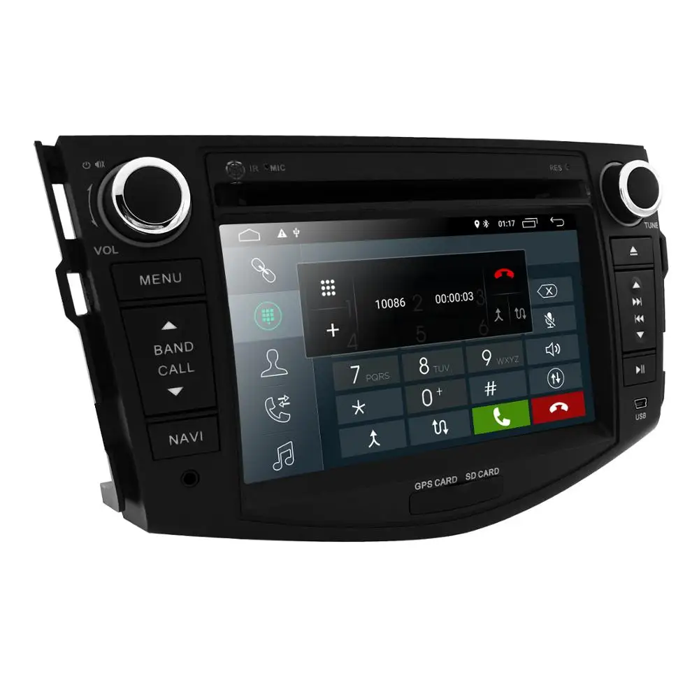 Ips Android 9,0 2 din Автомобильный dvd-плеер для Toyota RAV4 Rav 4 2007 2008 2009 2010 2011 радио магнитофон gps wifi rds dab tpms 4G