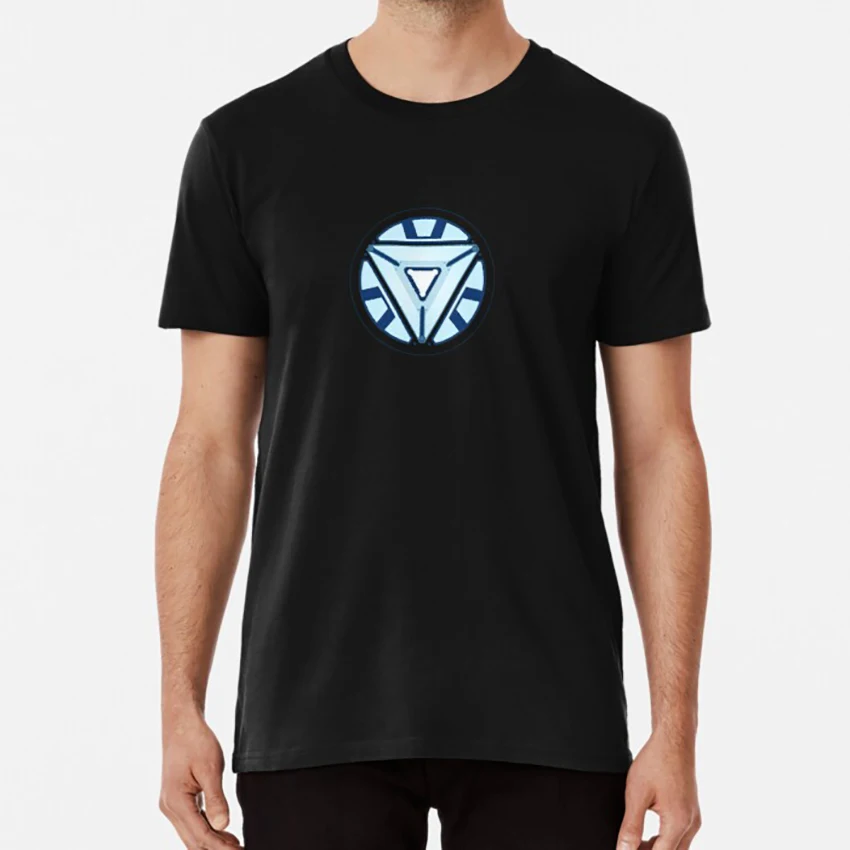 Arc Reactor MKVII (Mark 7) Футболка tony stark iron man arc reactor rdj rotor downy jr|Мужские футболки| |