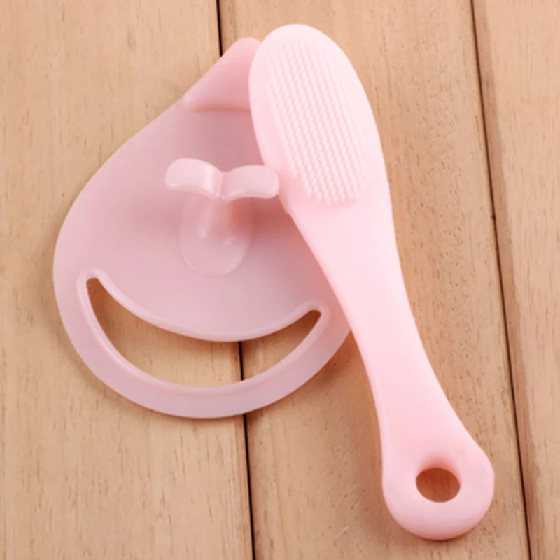 Уход за лицом подтяжка лица кисти Pad Мягкая силиконовая отшелушивающая пемза