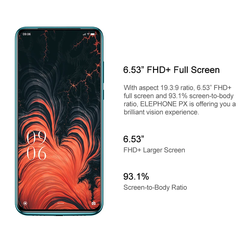 В наличии PX Pro смартфон 4 Гб 128 ГБ Helio P70 Восьмиядерный 6 53 дюймов FHD + 48мп задняя