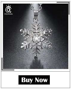ORSA JEWELS Настоящее серебро 925 пробы, женские ожерелья с очаровательными подвижными Фианитами, модное ювелирное изделие, Рождественский подарок SN51