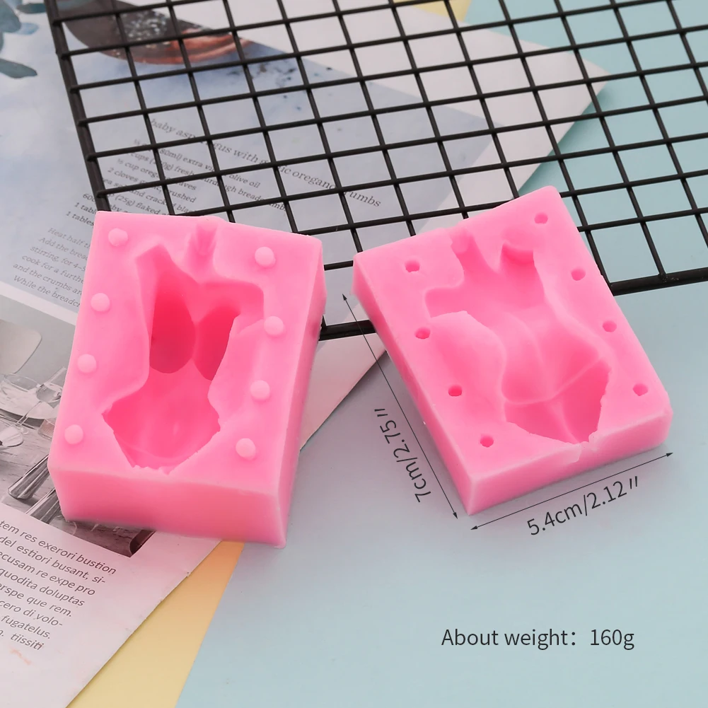Кукла средства ухода за кожей 3D силиконовая форма для фонданов, шоколада для декорирования торта глины пресс-форма для мужские и женские DIY Инструменты для выпечки для свадьбы