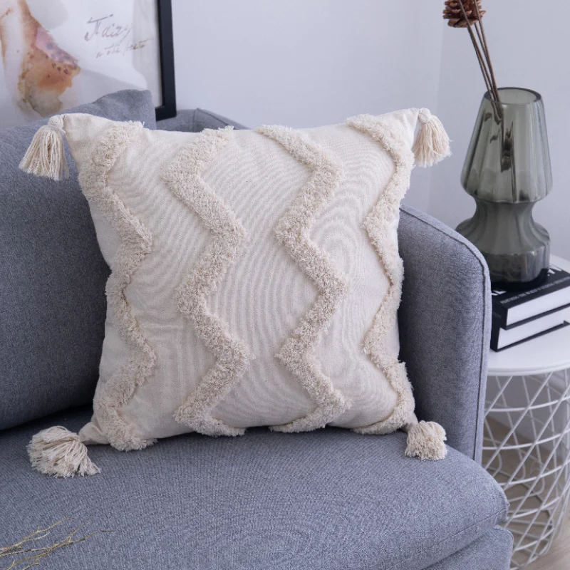 Бежевый чехол для подушки 45x4 5 см/30x50cm Ленточки и вечерних платьев декоративных
