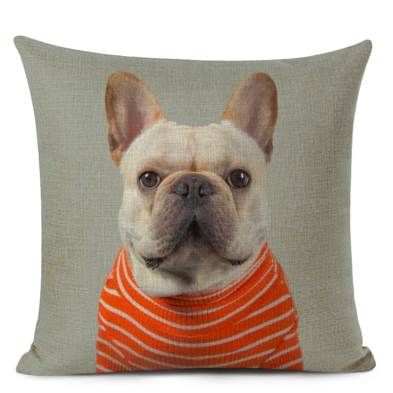 Персонализированные фото наволочки по индивидуальному заказу Мопс украшения