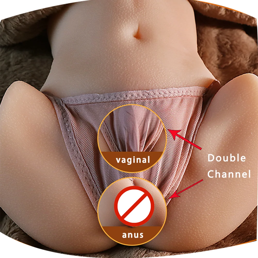 Силиконовые большая задница 3D с реалистичной кожей текстуры для отверстий