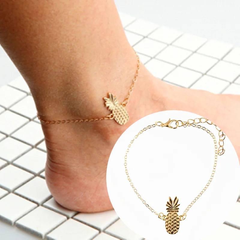 Браслет на ногу Женский Ювелирное Украшение под Вязаные сандалии с фруктами
