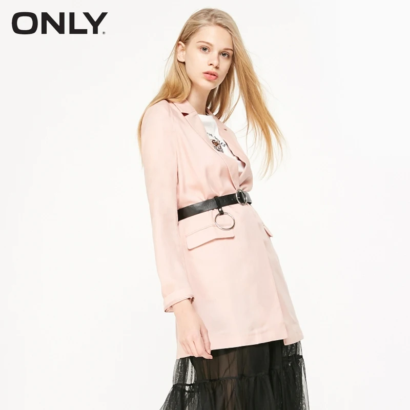 Только женский свободный приталенный Тонкий Блейзер средней длины |