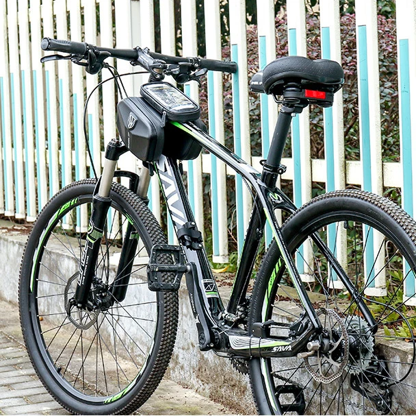 Универсальная Водонепроницаемая велосипедная сумка для телефона EVA держатель на