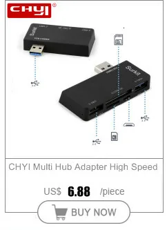 CHYI Wirele usb-хаб 4 порта USB 3,0 концентратор портативный мини 2 порта USB 2,0 разветвитель адаптер для MacBook компьютер ноутбук ПК Аксессуары