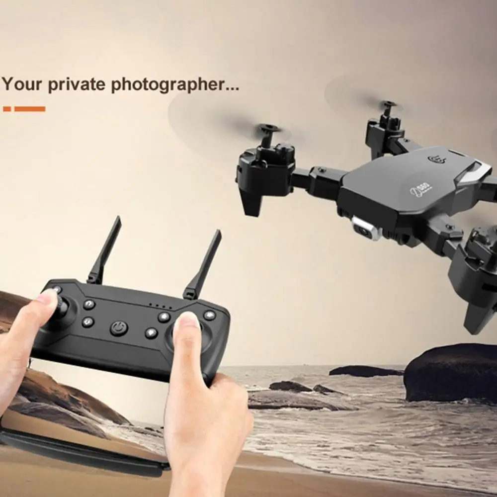 S60 игрушечный Дрон двойная камера широкоугольная Wifi FPV складной Квадрокоптер с
