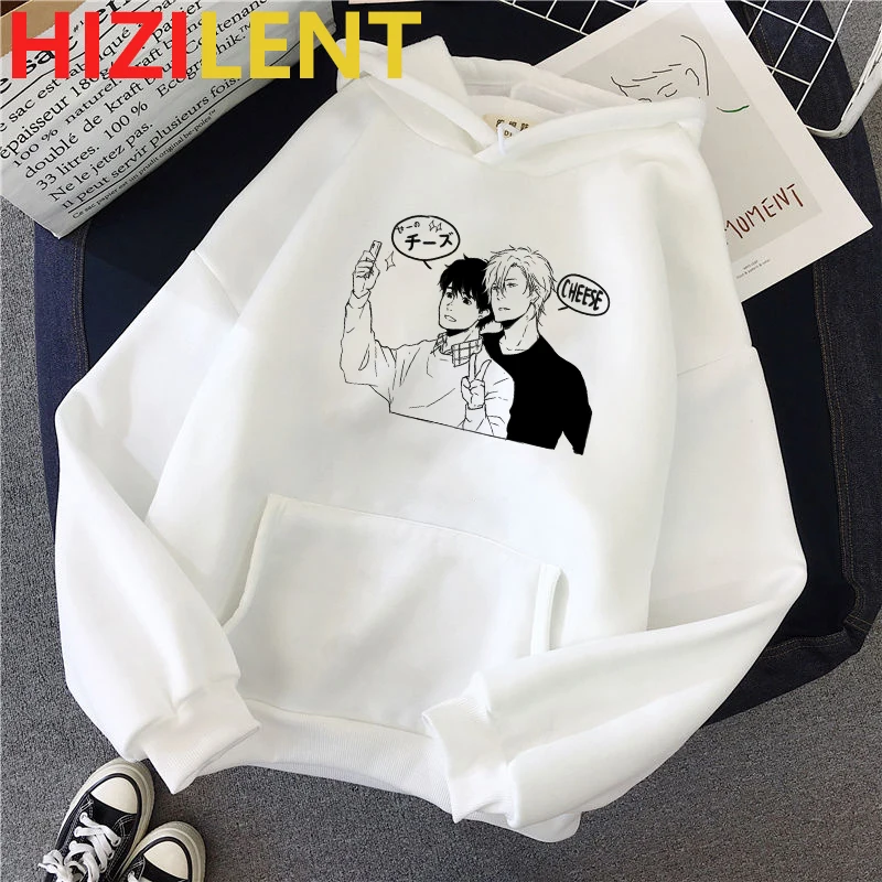 Толстовка Bananafish женская с аниме принтом худи для девочек-подростков в японском