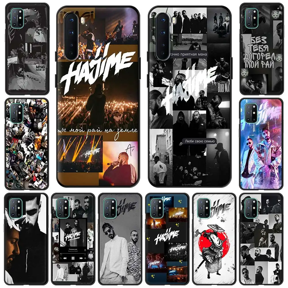 

Hajime MiyaGi Andy Panda Phone Case For OnePlus 9 8 7 7T Pro 9RT 9R 8T Nord N100 N200 N10 CE 2 5G Z Soft Silicone Black Cover