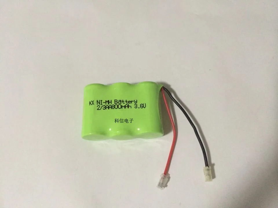 masterfire 4pcslot original ni mh 23aa 3 6v 800mah ni mh 23aa rechargeable battery pack with plugs for cordless phone free global shipping