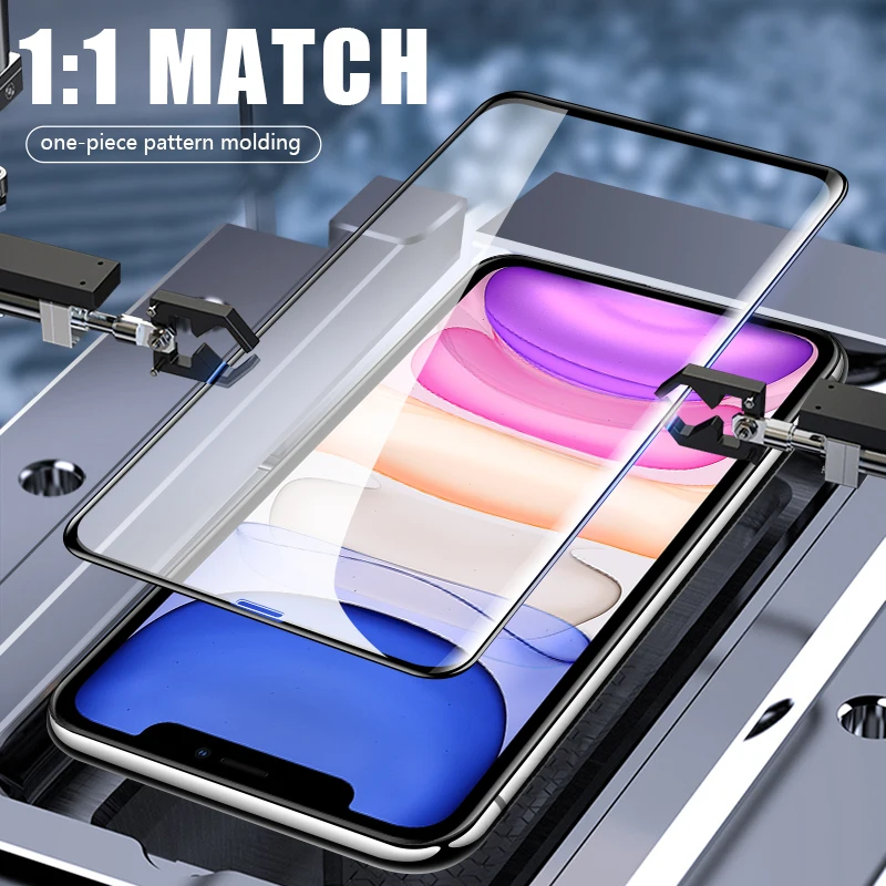 3 шт CHYI изогнутый для iphone 11 pro max протектор экрана Полный клей покрытие закаленное для iphone 11 pro max защитное экранное стекло