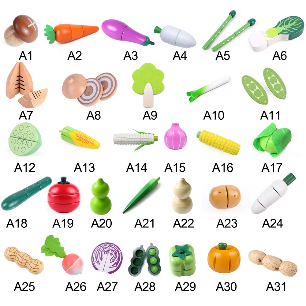 Ролевые игры для малышей Дошкольная развивающая игрушка режущая Магнитная