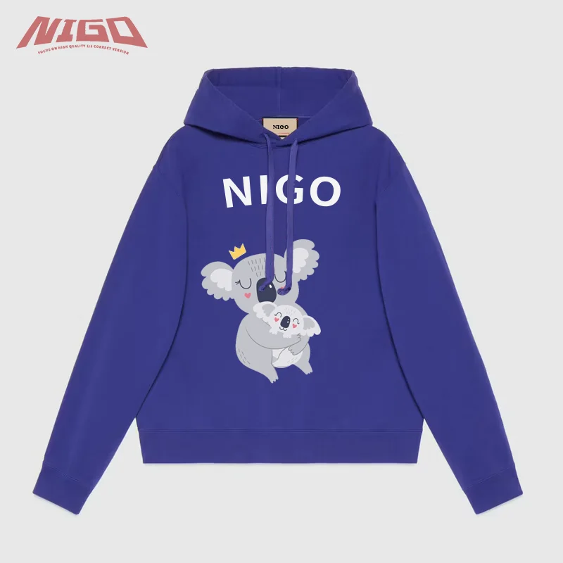 

Толстовка NIGO 21ss с длинным рукавом и капюшоном, пальто # nigo5329