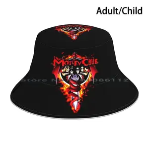 Best Seller Logo Music Hard Rock Motley Metal Crue Taurus07 Trending Band Popular Bucket Hat Sun Cap Best Seller Logo Music
