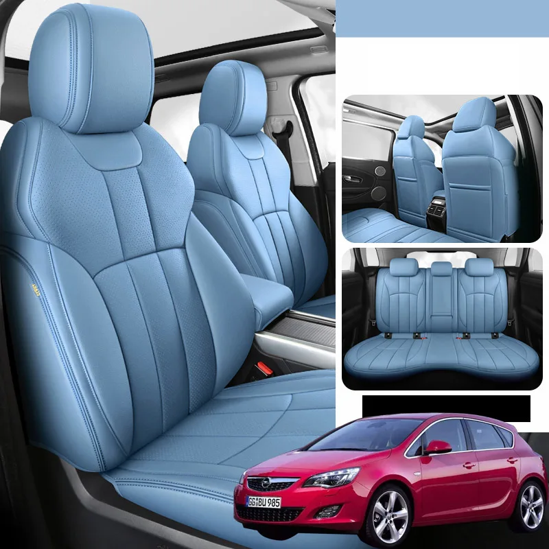

Genuine Leather Car seat cover set For opel astra j 2010 2011 Interior details automotive goods auto accessories in the salon