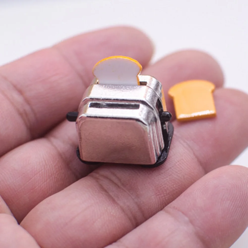 Миниатюрный тостер для мальчиков и девочек модель игрушки украшения своими