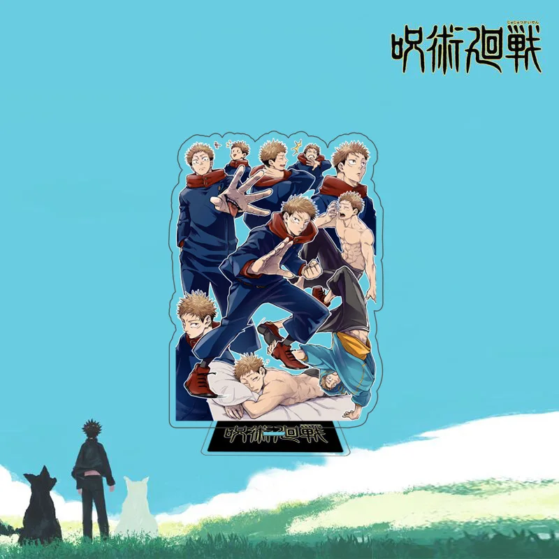 

Аниме Itadori Yuji акриловая фигурка Satoru Fushiguro стоячая модель игрушки ююютсу Kaisen Kawaii аксессуары для мальчиков девочек Подарки